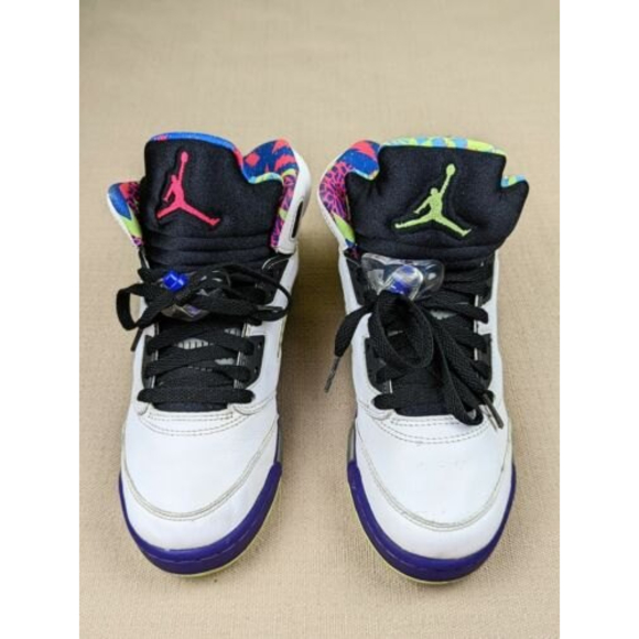 Nike Air Jordan 5 Retro Alternate Bel-Air DB3024-100 Sz 6.5Y White 2020 EUC main image 10